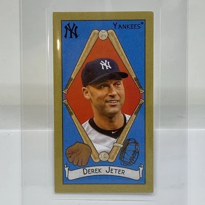 2025 Topps T205 Derek Jeter American Beauty Back Parallel SP PR/15 - Yankees Foto 1 de 2