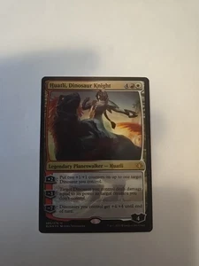 MTG - NM - FOIL - Huatli, Dinosaur Knight - Ixalan - Picture 1 of 6