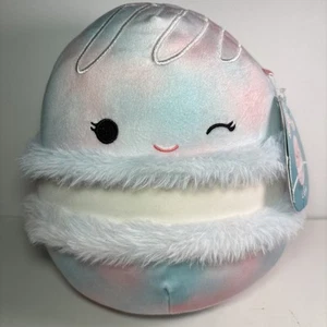 NWT Squishmallows Plush LIZMA Macaroon Cookie 8" Plush 2022 Kellytoy Macaron - Picture 1 of 14