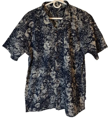 Camisa hawaiana Patagonia M's Impress cuello bucle para hombre XL estampado floral por todas partes Foto 1 de 4
