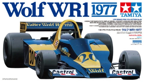 KIT TAMIYA 1:20 AUTO WOLF WR1 J.SCHECKTER 1977 20064 - Immagine 1 di 1
