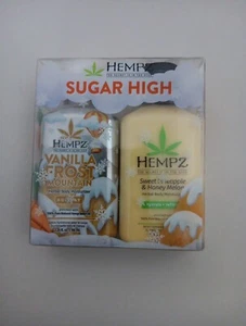 Hempz Sugar High Vanilla Frost & Sweet Pineapple Honey Melon Feuchtigkeitscreme 2,25 Oz. - Bild 1 von 2