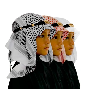 Palestine Niños Niños Shemagh Bufanda Conjunto Igal Paquete Regalo para Boda Eid Ra - Imagen 1 de 9