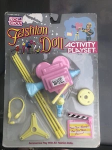 Vintage 1988 Rich & Famous Fashion Doll Activity Playset New Moc Barbie Size - Picture 1 of 22
