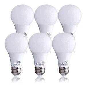 Bioluz LED 40 Watt LED Light Bulbs 3000K Soft White 6 Watts = 40W Non-Dimmabl... - Picture 1 of 7
