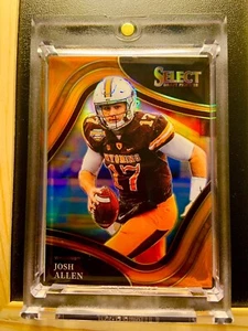 JOSH ALLEN 🏈SELECT💥NARANJA💥PRIZM REFRACTOR💥#/49💥SSP💥RARO💥MVP💥GEMA COMO NUEVA💥 - Imagen 1 de 4