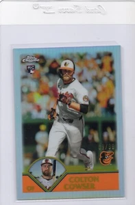 2024 Topps Chrome Lids Mitchell & Ness Colton Cowser Refractor RC 69/99 - Picture 1 of 2