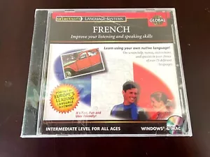 French, Intermediate Level (CR-Rom) for Window/Mac, NEW (See Note) - Picture 1 of 2