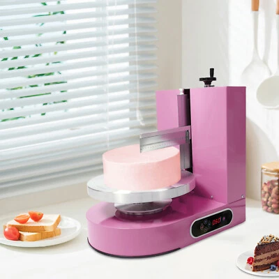 Máquina de decoração de creme para bolo de aniversário revestimento liso máquina de espalhar creme para bolo - Imagem 1 de 4