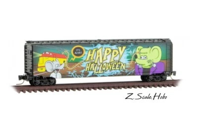 Micro Trains (MTL) Z Scale 507 00 730 50700730 Frankenstein Halloween Car 2023 - Image 1 of 2