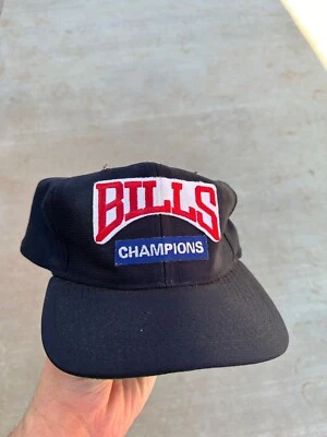 Vintage New Era NFL Buffalo Bills Super Bowl Hat Snapback Champions - Image 1 of 4