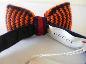 New GUCCI 100% Authentic Children's Knit Pre-Tie Bow - $290.00 - Picture 1 of 7