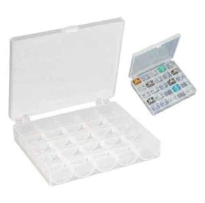 1 Spulendose CreaBox - Spulenbox 25St. / für Nähmaschinen Spulen - Bild 1 von 1