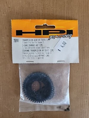 Engranaje de transmisión HPI Racing #76914 (44 dientes - 1M 2 velocidades) para Savage nuevo en caja Foto 1 de 3