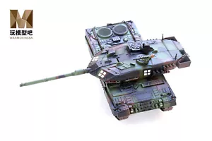per PANZERKAMPF Ucraina Leopard 2A6 carro armato da battaglia principale 1/72 modello carro armato in scala 1/72 - Foto 1 di 5