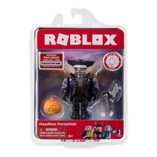 SEALED ROBLOX Celebrity Figure Accessory Halloween HEADLESS HORSEMAN Core Pack 