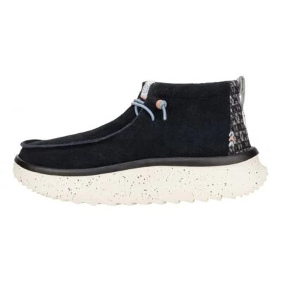 HEY DUDE SHOES Mocassino Donna Hey Dude Wendy peak hi suede Black - 419511