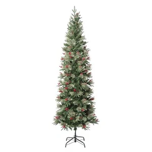 National Tree Company First Traditions Virginia Blue Pine Slim Christmas Tree... - Picture 1 of 3