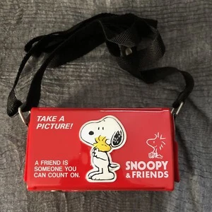 Vintage Snoopy PEANUTS Instant Camera & Cover Set FUJIFILM # 6112 - Picture 1 of 14