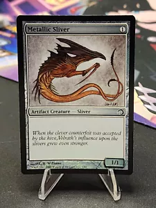 Magic the Gathering TCG Metallic Sliver Premium Deck Series Slivers, LP, 830 - Picture 1 of 2