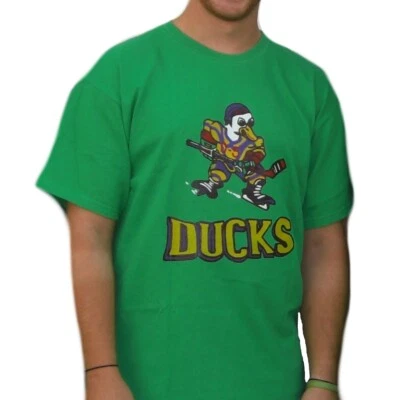 Camiseta Mighty Ducks Camisetas Elige entre todos los nombres de los jugadores Disfraz Uniforme Película Foto 1 de 4