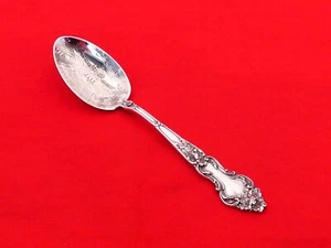 Vintage Sterling Silver 1904 St. Louis Souvenir Spoon AU-13 - Picture 1 of 5