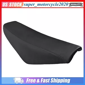 Asiento de agarre alto plano negro para CRF XR 50 Dirt Pit Bike 110cc 125cc SDG SSR EE. UU. - Imagen 1 de 13