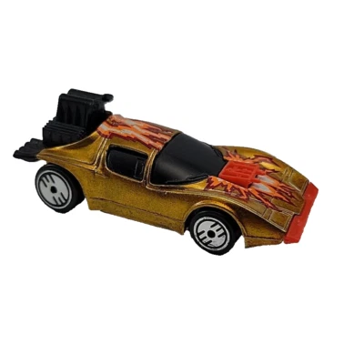 Hot Wheels Diecast 1983 Oro Cobre Color Llama Corredor Malasia Coche de Carreras Cupé Foto 1 de 4