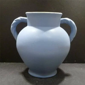 Colorado Coors Berthoud Matte Blue Vase - 8" - MINT - Picture 1 of 7