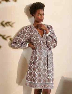 BODEN Brigget Belted 100% Linen Dress size 10 NEW WO767 - Picture 1 of 6