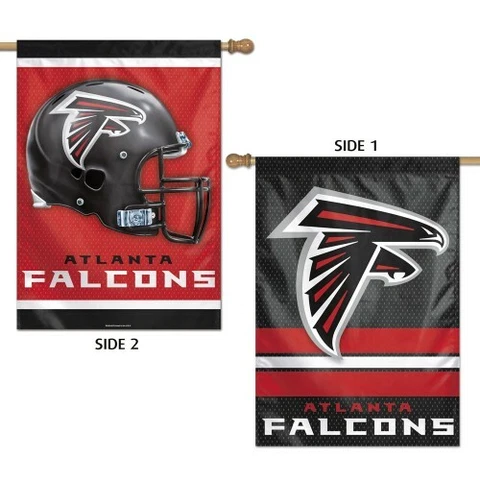 ATLANTA FALCONS 28"X40" PREMIUM QUALITY DOUBLE SIDED VERTICAL HOUSE FLAG Cover
