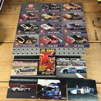 Joe Gibbs NASCAR Autographed Signed WASHINGTON REDSKINS + AC Cards & Random Lot - Image 1 of 4