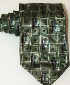 Corbata ejecutiva gruesa Kolte Couture Italia 100 % seda para hombre  - Imagen 1 de 2