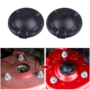 2 piezas para adornos amortiguadores tapa protectora accesorios automáticos negra - Imagen 1 de 12