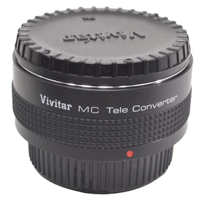 Teleconvertidor Vivitar MC 2X PK-A/R-PK (Nuevo hallazgo de patrimonio) Ver fotos del producto - Imagen 1 de 11