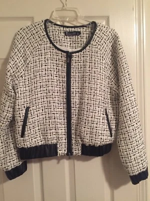 Women’s Long Sleeve NY&Company Bomber  Jacket M - Image 1 of 4