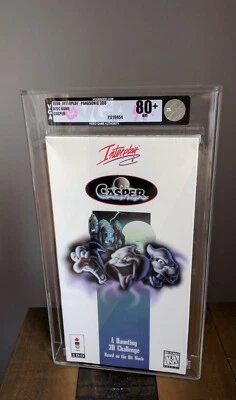 NEW ✹ Casper ✹ PANASONIC 3DO GAME ✹ VGA 80+ GRADED RARE ✹ SEALED CGC WATA - Image 1 of 4