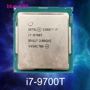 Intel Core i7-9700T LGA 1151 CPU Processor Eight Cores 2GHz 35W - Picture 1 of 1