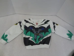 Vintage Batman Long Sleeve Pilgram Sweater Kids Toddler Sz 4T DC Comics 1989 - Picture 1 of 14