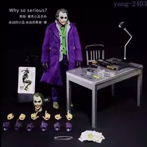 US Heath Ledger Joker Figur 1/6 Statue 30 cm Handarbeit Batman Dark Knight Modell - Bild 1 von 16