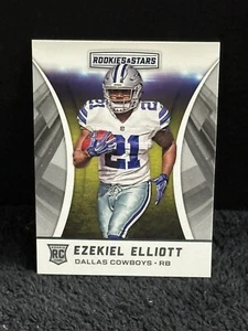 Ezekiel Elliott 2016 Panini Rookie & Stars RC #186 Dallas Cowboys - Imagen 1 de 2