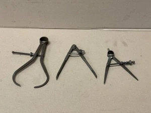 Lot de 3 compas de traçage - Picture 1 of 4