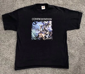 Rackham Confrontation Board Game Double Sided Black Promo T-Shirt Size XL - Picture 1 of 5
