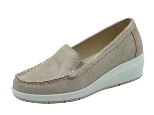 ENVAL Soft 5754522 Scamosciato Platino Mocassini per Donna con memory foam - Imagen 1 de 3