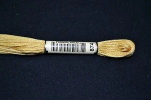 Anchor Cotton Threads for Embroidery Shade 874 Saffron Medium - Picture 1 of 1