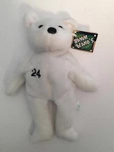 GORRO DE FELPA SALVINO'S BAMM BEANO #24 TINO MARTINEZ con etiqueta 1998 - Imagen 1 de 2