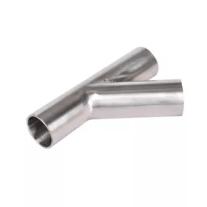 19-51mm 304 Acier Inoxydable Tee Y Forme Tuyau Pièce en Échappement Polis Outil - Foto 1 di 5