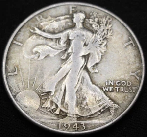1943 S Walking Liberty Half Dollar - Bild 1 von 8