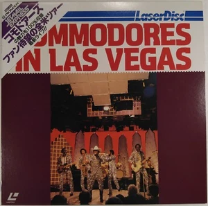 Japan Laserdisc. COMMODORES IN LAS VEGAS [Lionel Ritchie] - Picture 1 of 2