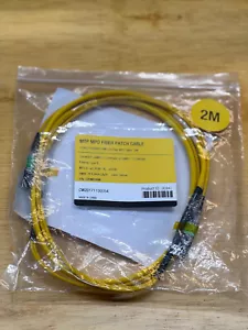 FS 2x MPO-12 (female) to 2x MPO-12 (female) Type B - 12FMPOSMF - 2 METER - Picture 1 of 2